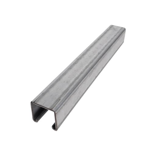 Canal strut liso PRODUIT A12 · 1 5/8"X1 5/8"X3M 2.5mm