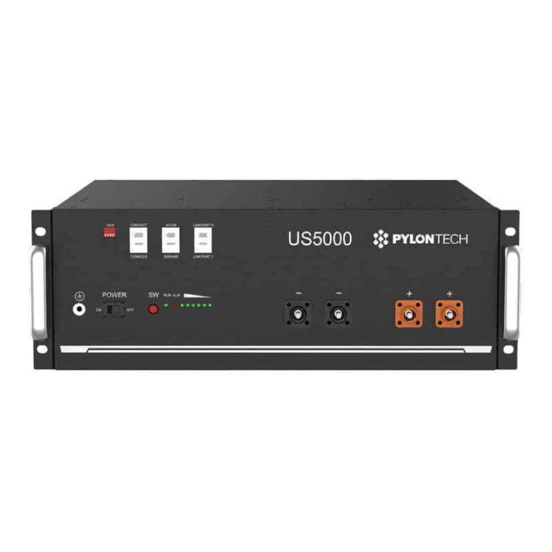 Batería litio PYLONTECH US5000 · 4.8kWh 48V (US5000-4.8KWH-48V)