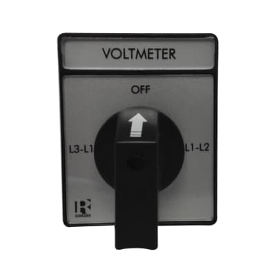 Conmutador voltímetro OFF-FASE/FASE RISHABH CST4B94TXXOFA001 · 10A