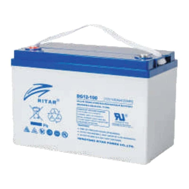 Batería GEL RITAR DG · 12V 100Ah (RITAR-BATERIA-GEL-DG-12V-100AH)
