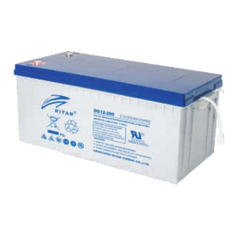 Batería GEL RITAR DG · 12V 260Ah (RITAR-BATERIA-GEL-DG-12V-260AH)