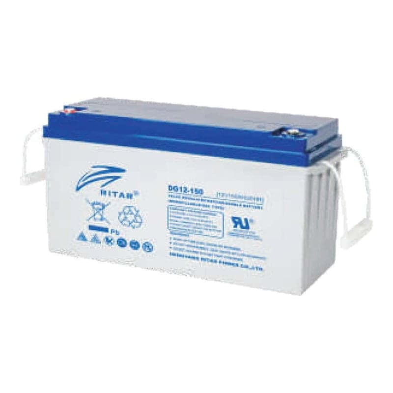 Batería GEL RITAR DG · 12V 150Ah (RITAR-BATERIA-GEL-DG-12V-150AH)