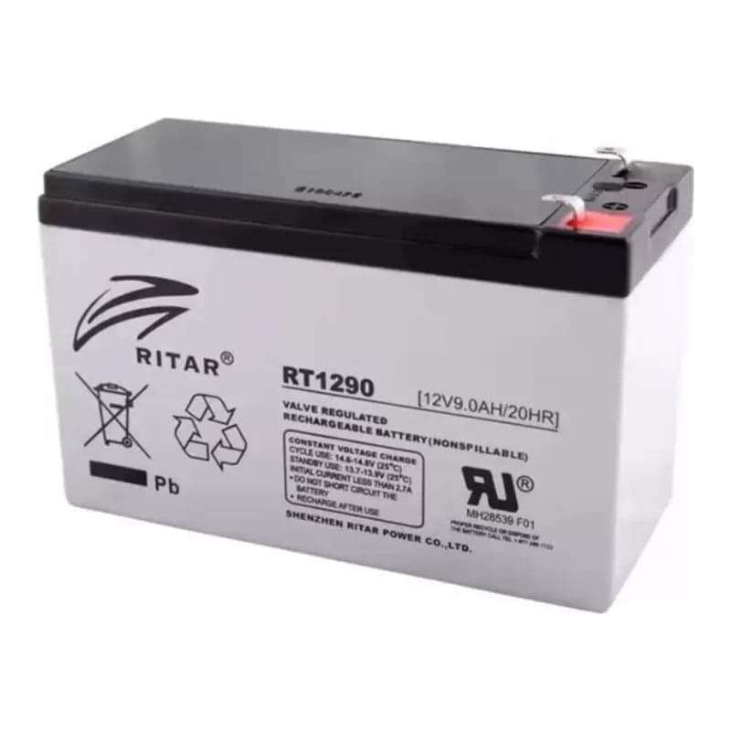 Batería AGM RITAR RT1290 · 12V 9Ah