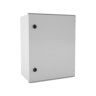 Tablero para adosar de poliéster SAFYBOX · 500x400x200mm con placa de montaje metálica IP66 (SAFYBOX-TABLERO-ADOSAR-POLIESTER-500X400X200MM)