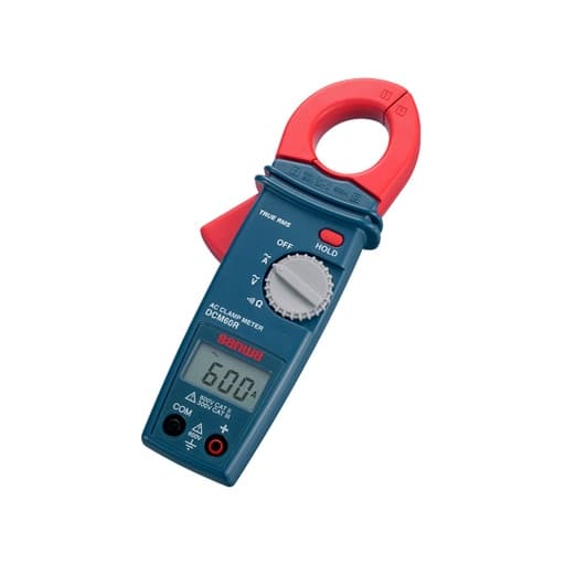Pinza amperimétrica digital SANWA DCM60R · 60A AC, resolucion fina