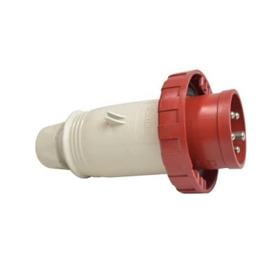 Enchufe industrial SCAME 216.1637 · 3x16A+N+T 415V IP67 6H eureka