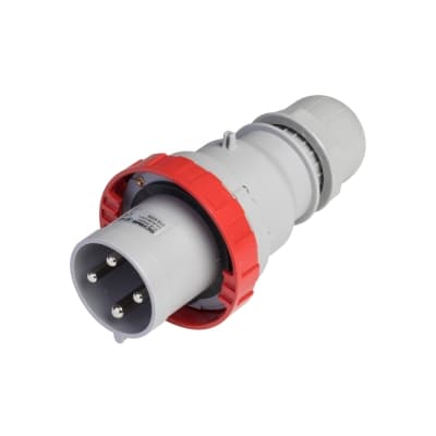 Enchufe industrial SCAME 218.12536 · 3x125A+T 415V IP67 6h optima