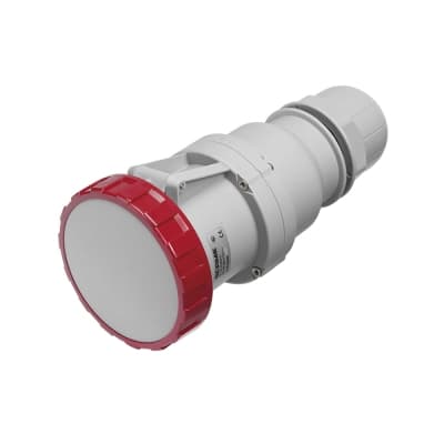 Tomacorriente aéreo industrial SCAME 318.6346 · 3x63A+T 415V IP67 6h optima