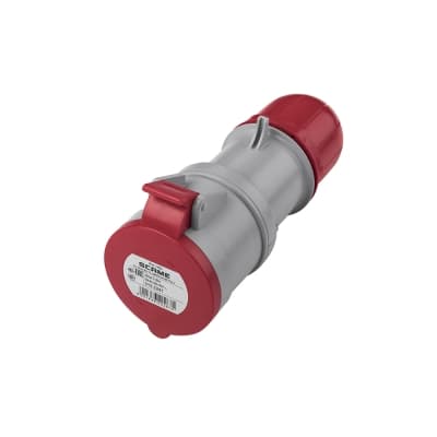 Tomacorriente aéreo industrial SCAME 313.3247 · 3x32A+N+T 415V IP44 6h optima
