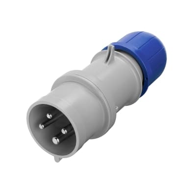 Enchufe industrial SCAME 213.1634 · 3x16A+T 250V IP44 9h optima