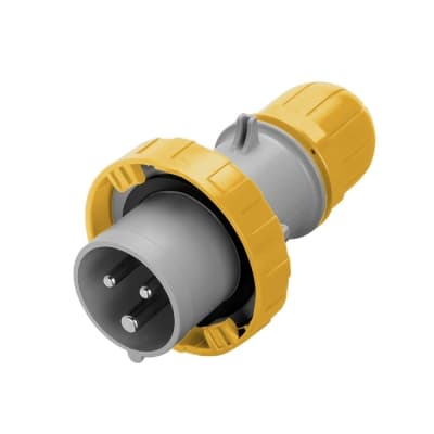 Enchufe industrial SCAME 218.163 · 2x16A+T 130V IP67 4h optima