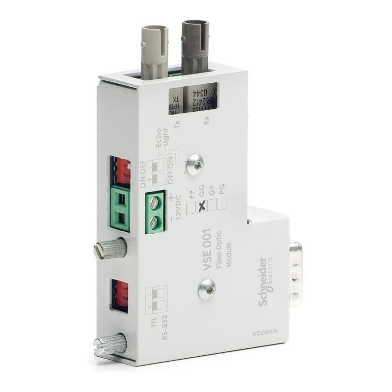 Módulo de fibra óptica SCHNEIDER REL52816 · con receptor de vidrio Y transmisor de vidrio