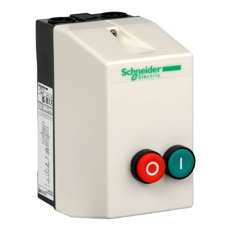 Arrancador caja directo SCHNEIDER LE1D25M7 · 25A sin relé 220VAC Tesys