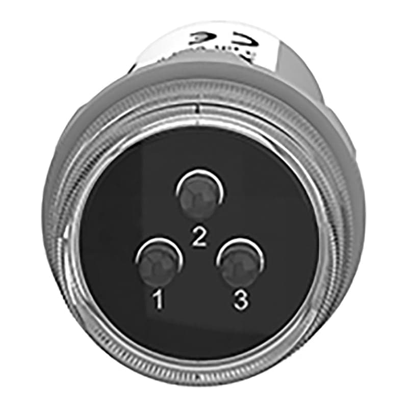 Piloto indicador de voltaje SCHNEIDER XB5EV57K4 · 3 fases V/R/A Ø30mm hasta 450VAC