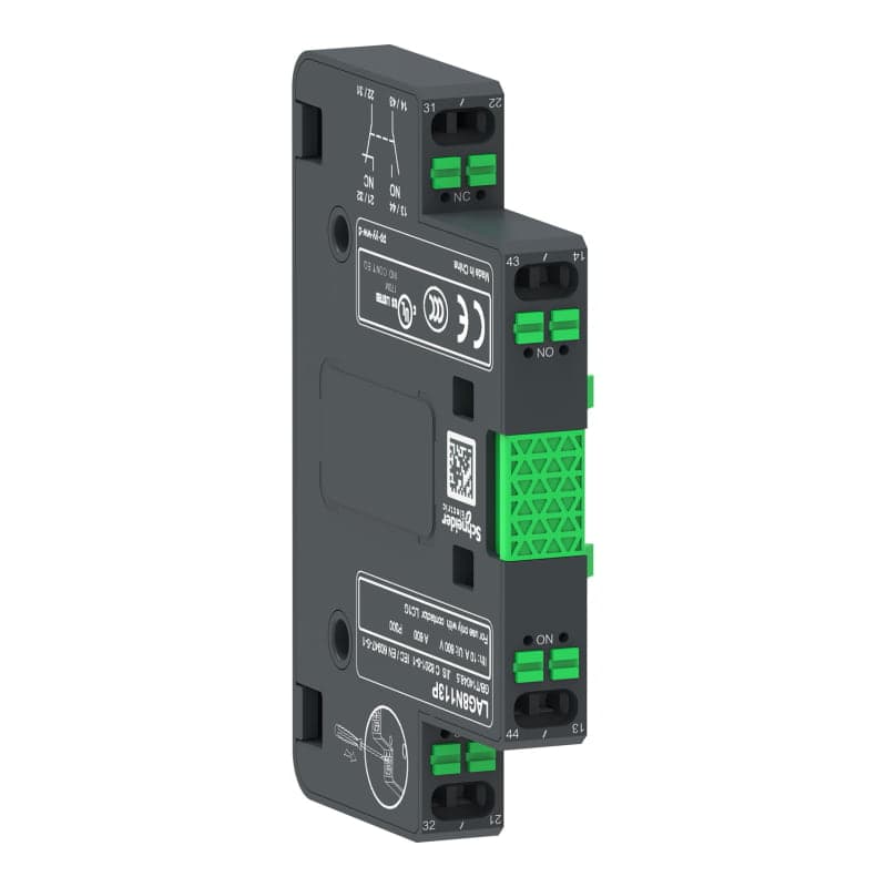 Bloque contacto aux SCHNEIDER LAG8N113P · 1NA+1NC resorte L1/R1