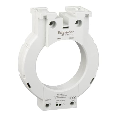 Transformador de corriente núcleo cerrado SCHNEIDER 50439 · 160A 88mm vigirex Ia80