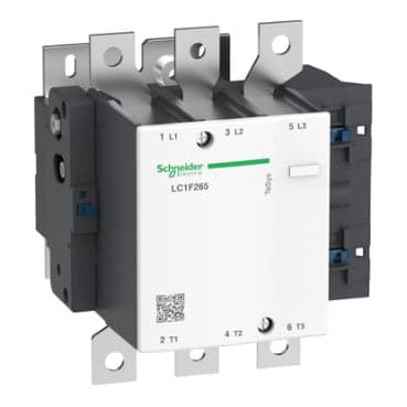 Contactor SCHNEIDER LC1F265F7 · 3P 265A AC3 110VAC sin cont aux Tesys