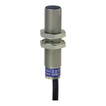 Sensor de proximidad inductivo SCHNEIDER XS612B1PAL2 · empotrable, cuerpo metálico 3H 1NA PNP 12-48VDC M12 Sn4mm