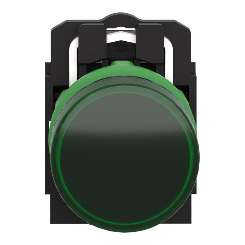 Piloto de señalización plástico SCHNEIDER XB5AV63 · color verde Ø 22mm 250VAC Harmony sin lámpara