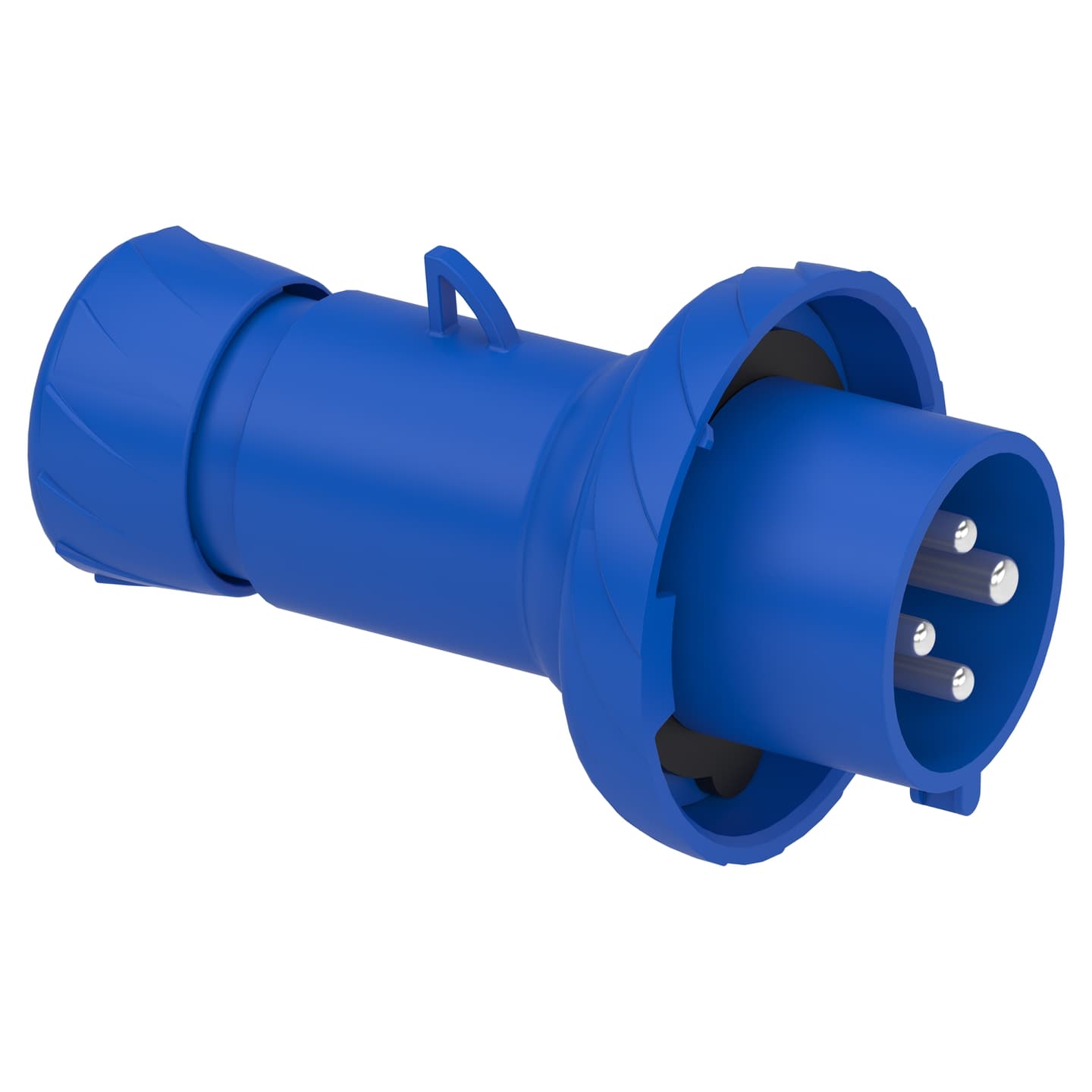 Enchufe industrial aéreo SCHNEIDER PKX32M724 · 3P+T 32A 200/250VAC azul 9H IP67