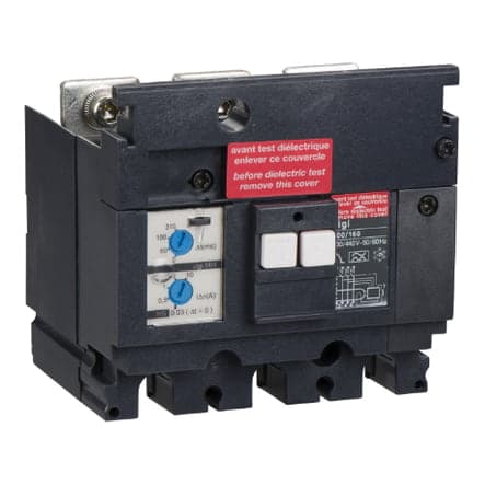 Módulo diferencial vigi mh SCHNEIDER LV429210 · 3P 0.03/10A 200/440V para interruptor aut Nsx100-250