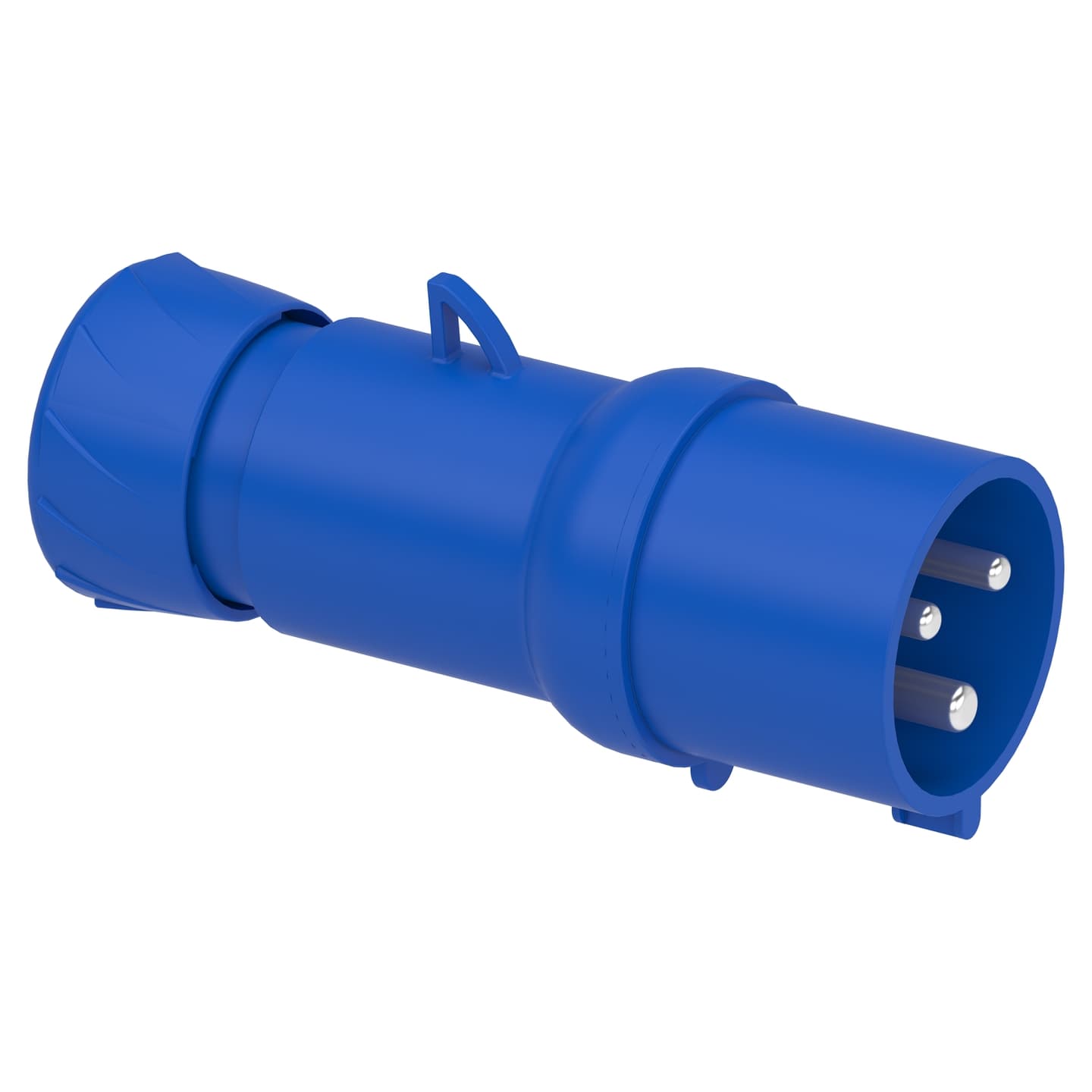 Enchufe industrial aéreo SCHNEIDER PKX32M423 · 2P+T 32A 200/250VAC azul 6H IP44