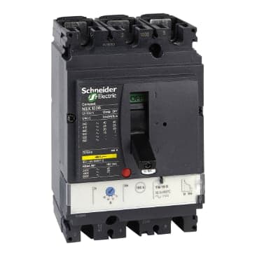 Interruptor de caja moldeada SCHNEIDER LV429672 · 3P regulable 44.1-63A 65kA 440VAC Nsx100H