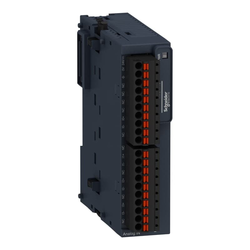 Módulo extension SCHNEIDER TM3TI4G · TM3 para PLC MODICON, 4 ent. TEMPERATURA/ANALOGICAS, 24VDC