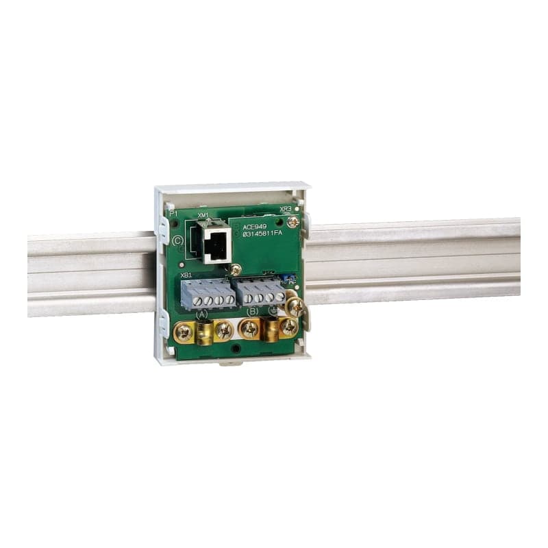 Interruptor de caja moldeada SCHNEIDER 59642 · ACE949 2 módulo com. RS485 2 hilos