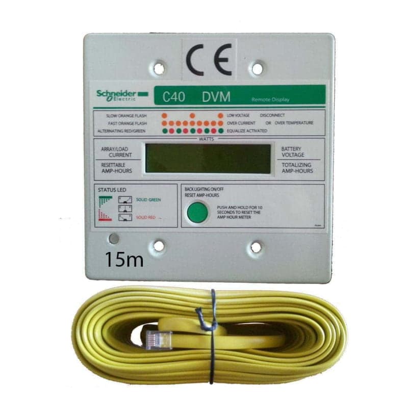 Display regulador carga SCHNEIDER Xantrex C35-C40-C60