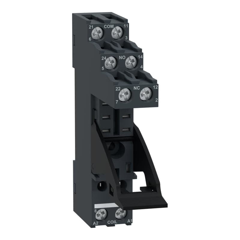 Base de relé enchufable SCHNEIDER RGZE1S48M · 8 pines para relé pines rgz