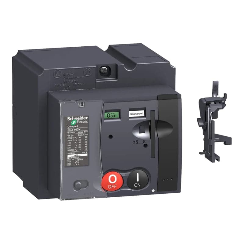 Mando motorizado SCHNEIDER LV429434 · Mt100/160 220-240VAC para Nsx250