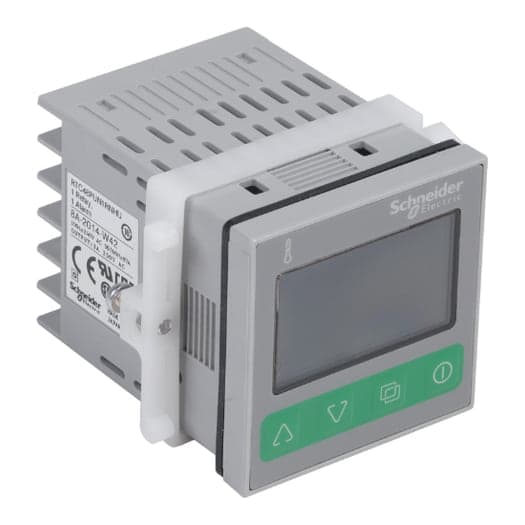 Controlador temperatura SCHNEIDER RTC48PUN1RNHU · 100-240VAC con alarma Zelio