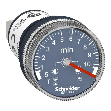 Temporizador montaje panel SCHNEIDER XB5DTB24 · 10Min Ø22mm 24VDC