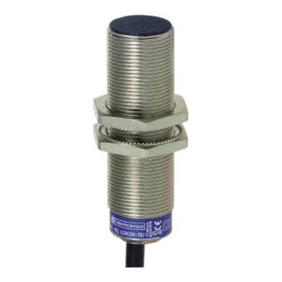 Sensor de proximidad inductivo SCHNEIDER XS618B1PAL2 · empotrable, cuerpo metálico 3H 1NA PNP 12-48VDC M18 Sn8mm