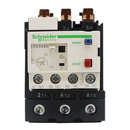 Relé térmico SCHNEIDER LRD340C · 30-40A 1NA+1NC Tesys para contactor everlink