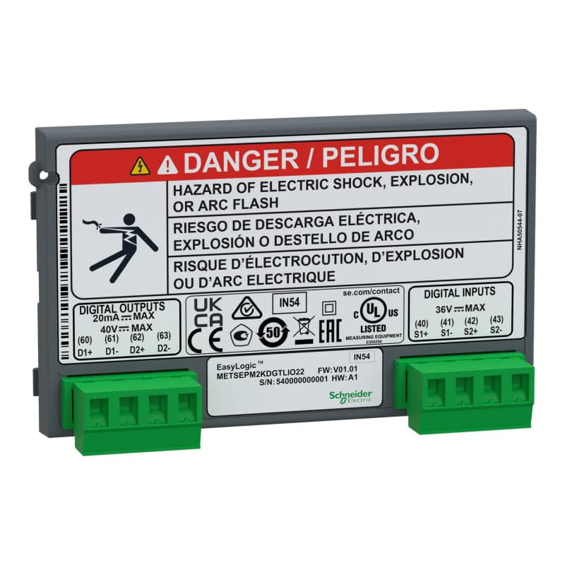 EASY logic SCHNEIDER METSEPM2KDGTLIO22 · PM2x30 - módulo de E/S - digital - 2 entradas + 2 salidas P. PM2230