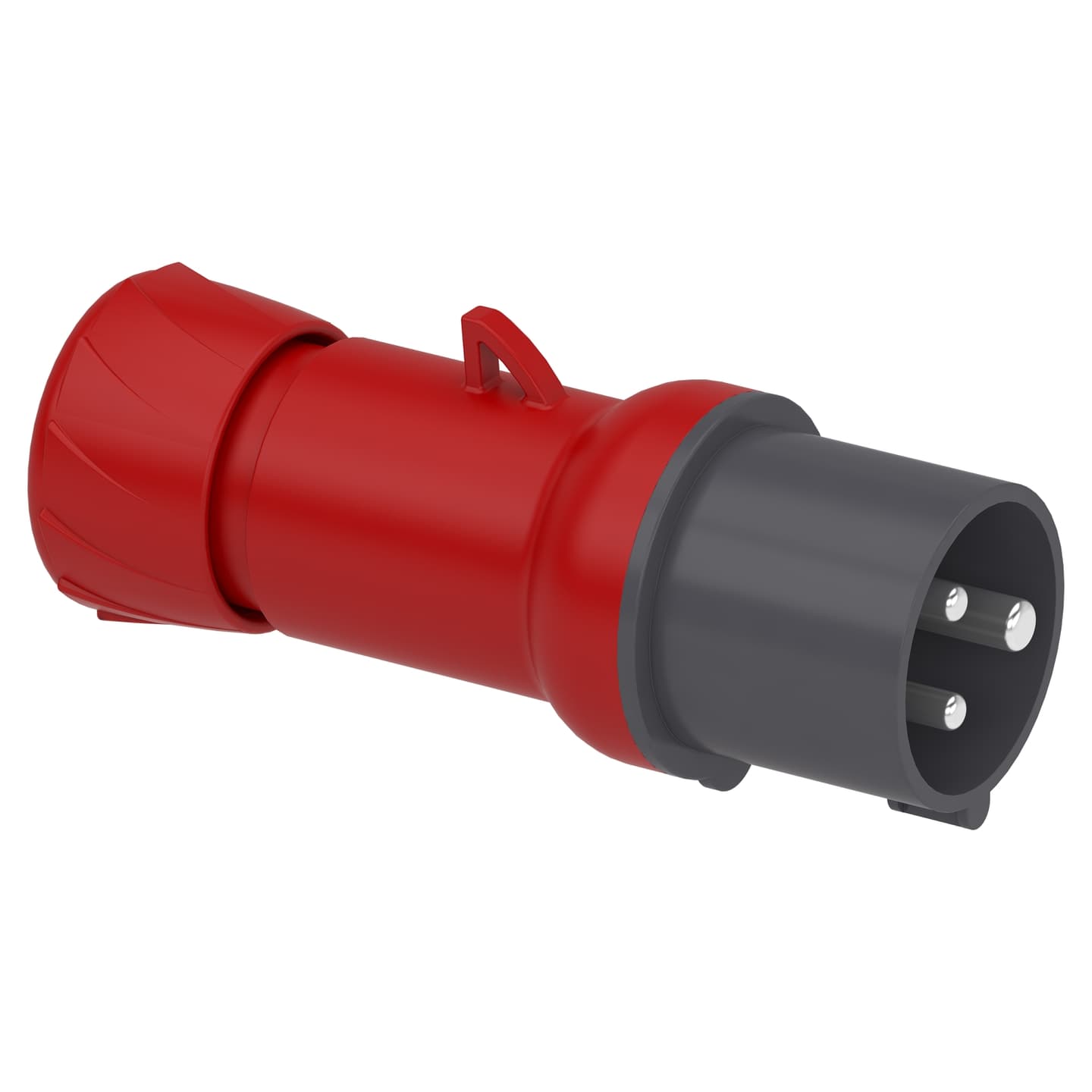 Enchufe industrial aéreo SCHNEIDER PKE16M433 · 2P+T 16A 380/415VAC rojo 9H IP44