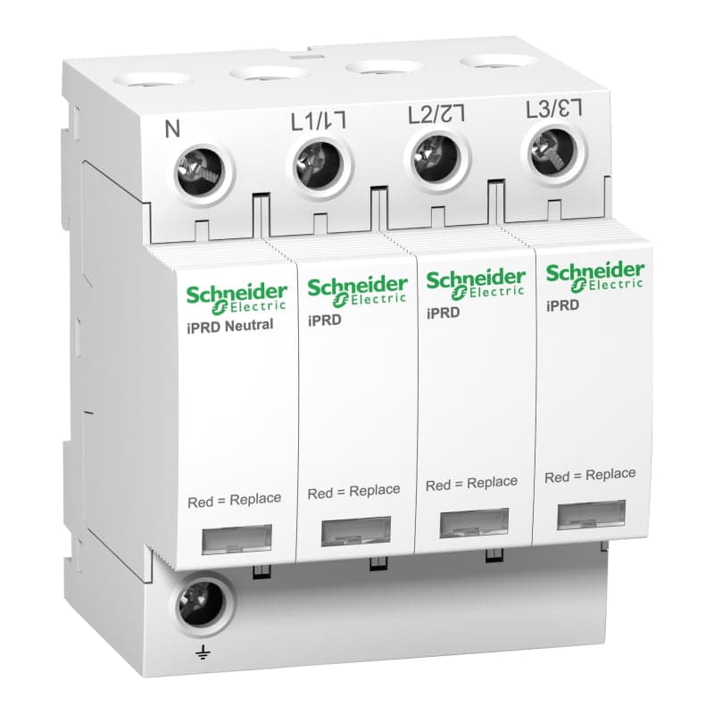 Imagen referencial de la serie: Limitador de sobretensión iPRD SCHNEIDER A9L20600 · 20 20kA 350V 3P+N