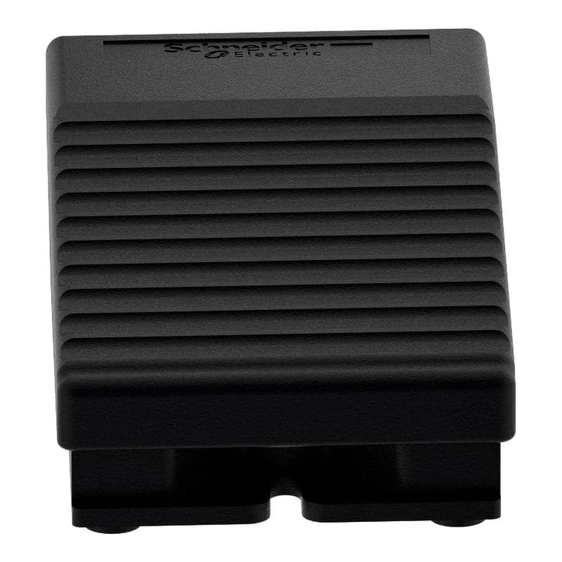 Int conmutador pedal simple plástico SCHNEIDER XPEA110 · negro 1NA+1NC Harmony