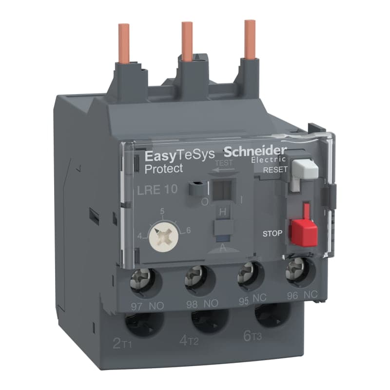 Relé térmico SCHNEIDER LRE10 · 4-6A 1NA+1NC easy