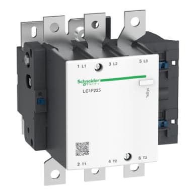 Contactor SCHNEIDER LC1F225F7 · 3P 225A AC3 110VAC sin cont aux Tesys