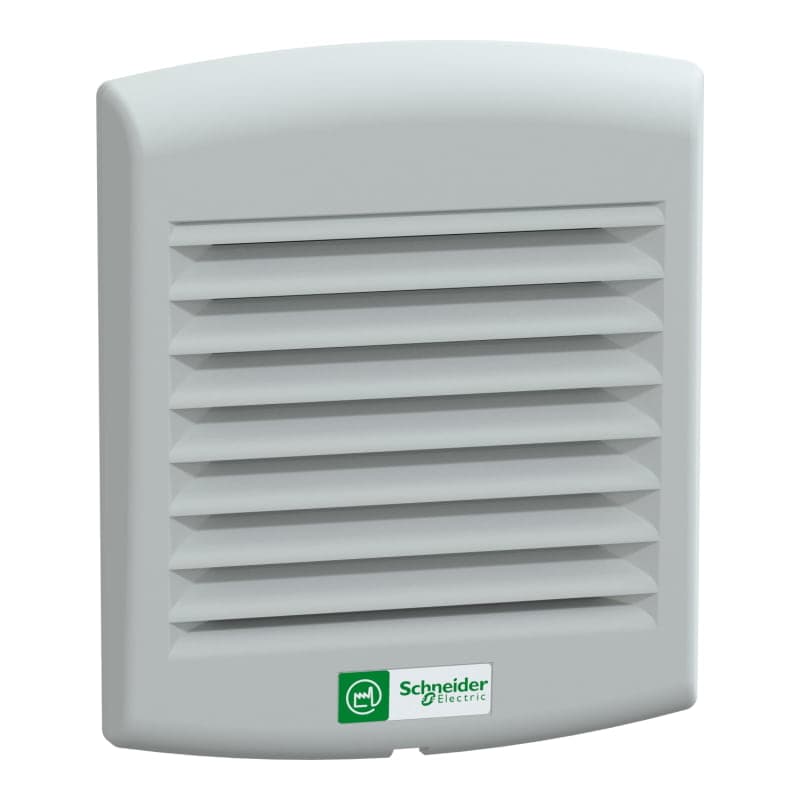 Ventilador SCHNEIDER NSYCVF38M230PF · 39M3/H 230VAC 92x92mm con filtro