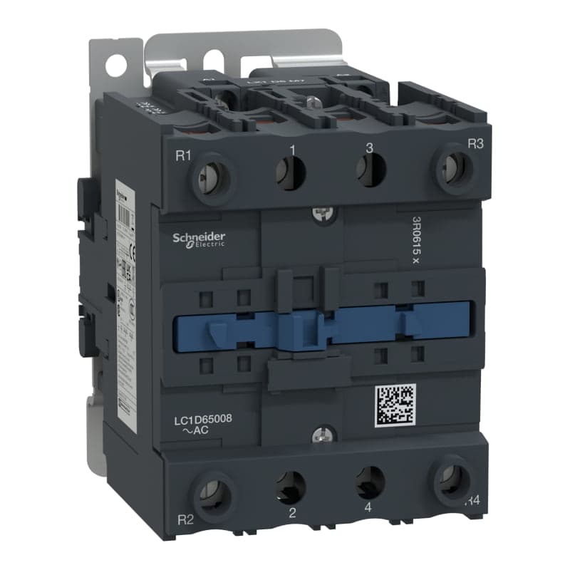Contactor SCHNEIDER LC1D65008M7 · 4P 80A AC1 bob 220VAC 1NA+1NC Tesys D