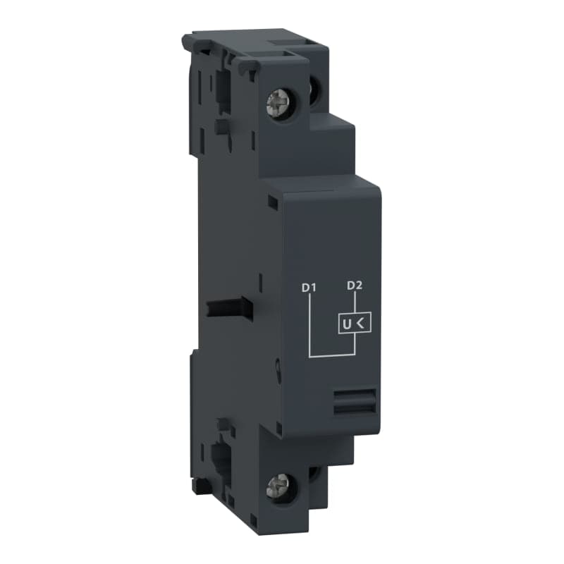 Bobina de disparo mínima SCHNEIDER GVAU226 · (MN), TeSys GV2-GV3, 220-240V CA 60Hz