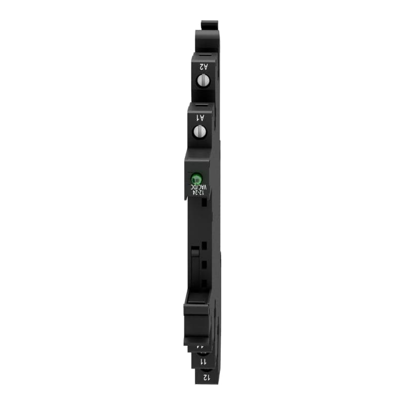 Base de relé enchufable SCHNEIDER RSLZVA1 · 5 pines para relé Zelio rsl 12-24VAC/Dc