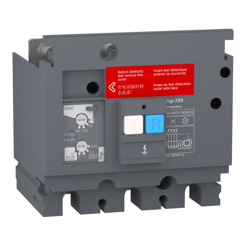 Módulo vigi easypact cvs SCHNEIDER LV529492 · 250, 3P 10A, 30mA, 200-400VAC