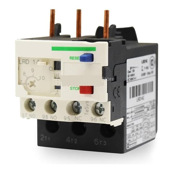 Relé térmico SCHNEIDER LRD14C · 7-10A 1NA+1NC Tesys para contactor 9-32A