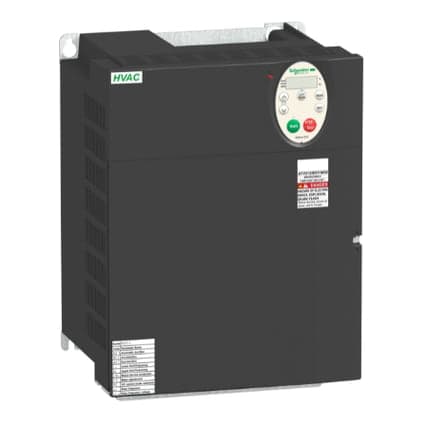 Variador trifásico SCHNEIDER ATV212HD11M3X · 15HP/11kW 46.2A 200-240VAC IP21 Altivar