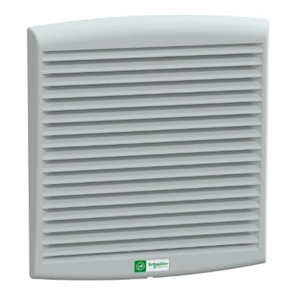 Ventilador SCHNEIDER NSYCVF300M230PF · 350M3/H 230VAC 223x223mm con filtro